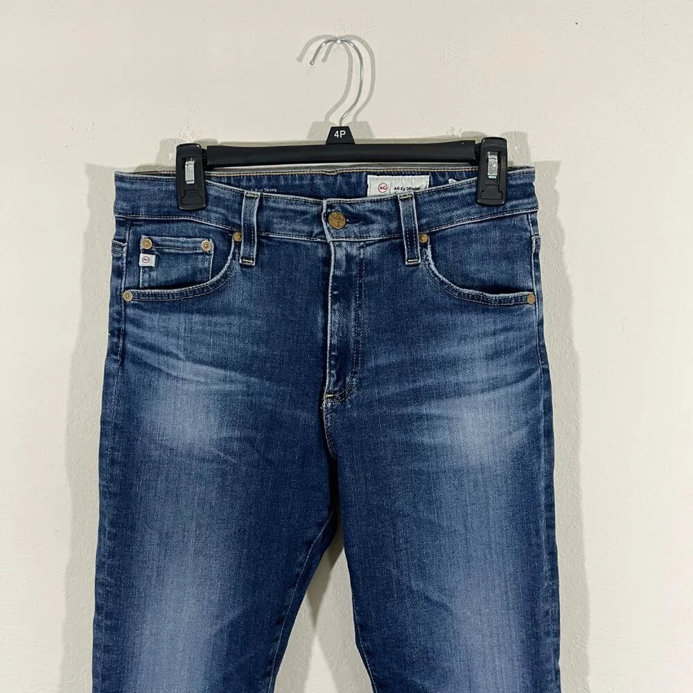 Adriano Goldschmeid Farrah Ankle Dark Wash Skinny Jeans Size 29 Style PW33418 - Picture 5 of 12